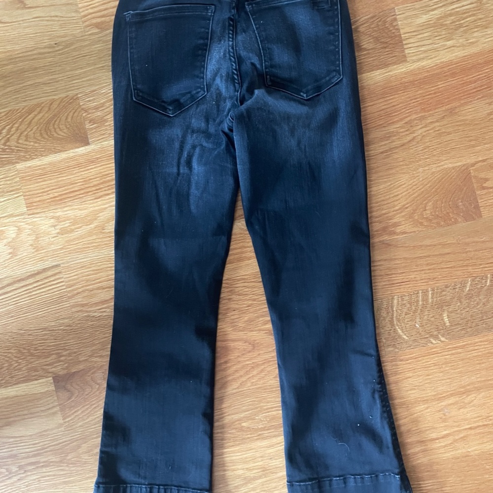 AYR The Shade jean in DARK WASH BLACK SIZE 26 - Picture 4 of 9